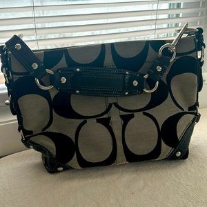 Coach Carly Black Handbag
